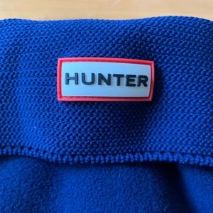 Hunter Navy Tall Boot Socks